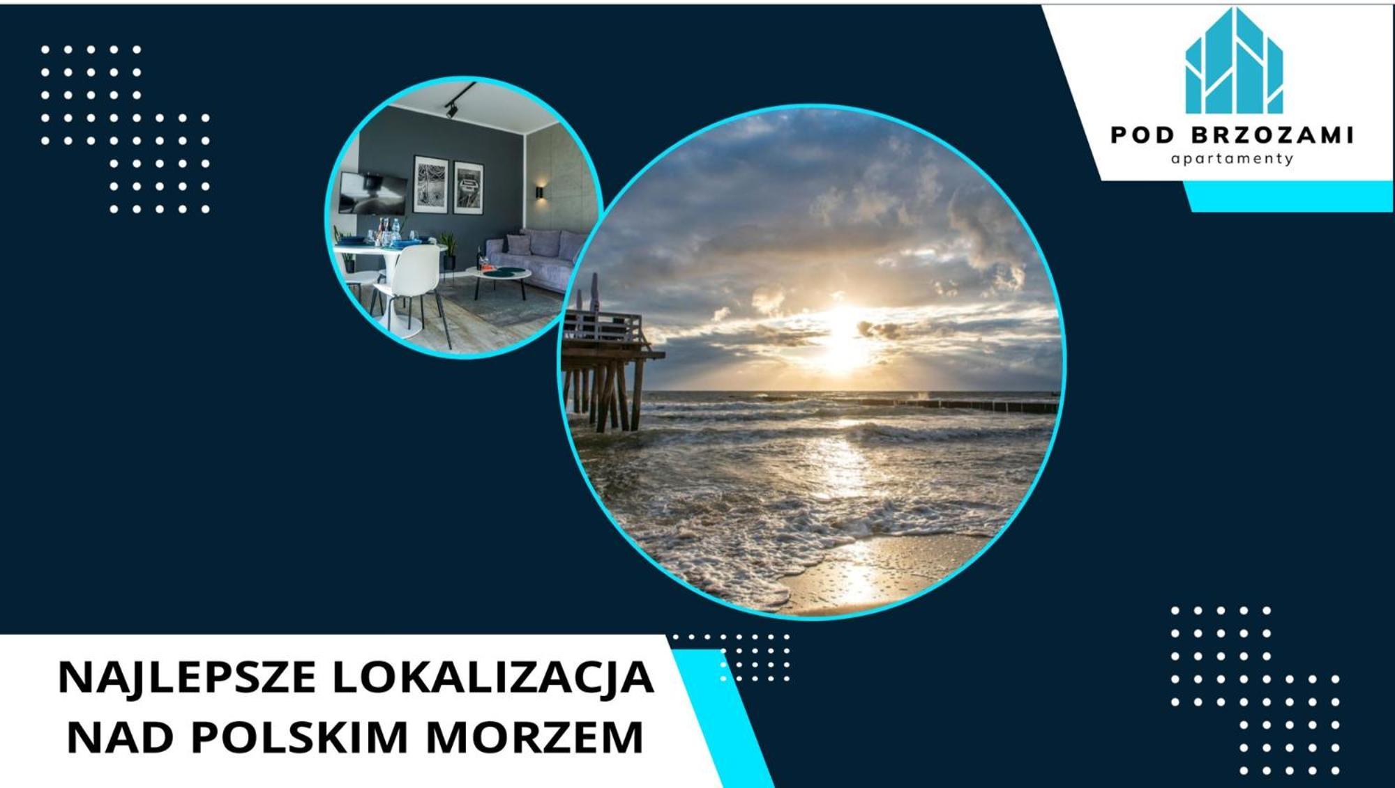 Pod Brzozami Apartamenty Gea Eco Sianożęty Exterior foto
