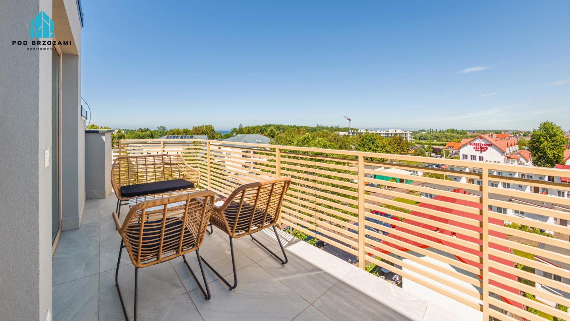 Pod Brzozami Apartamenty Gea Eco Sianożęty Exterior foto